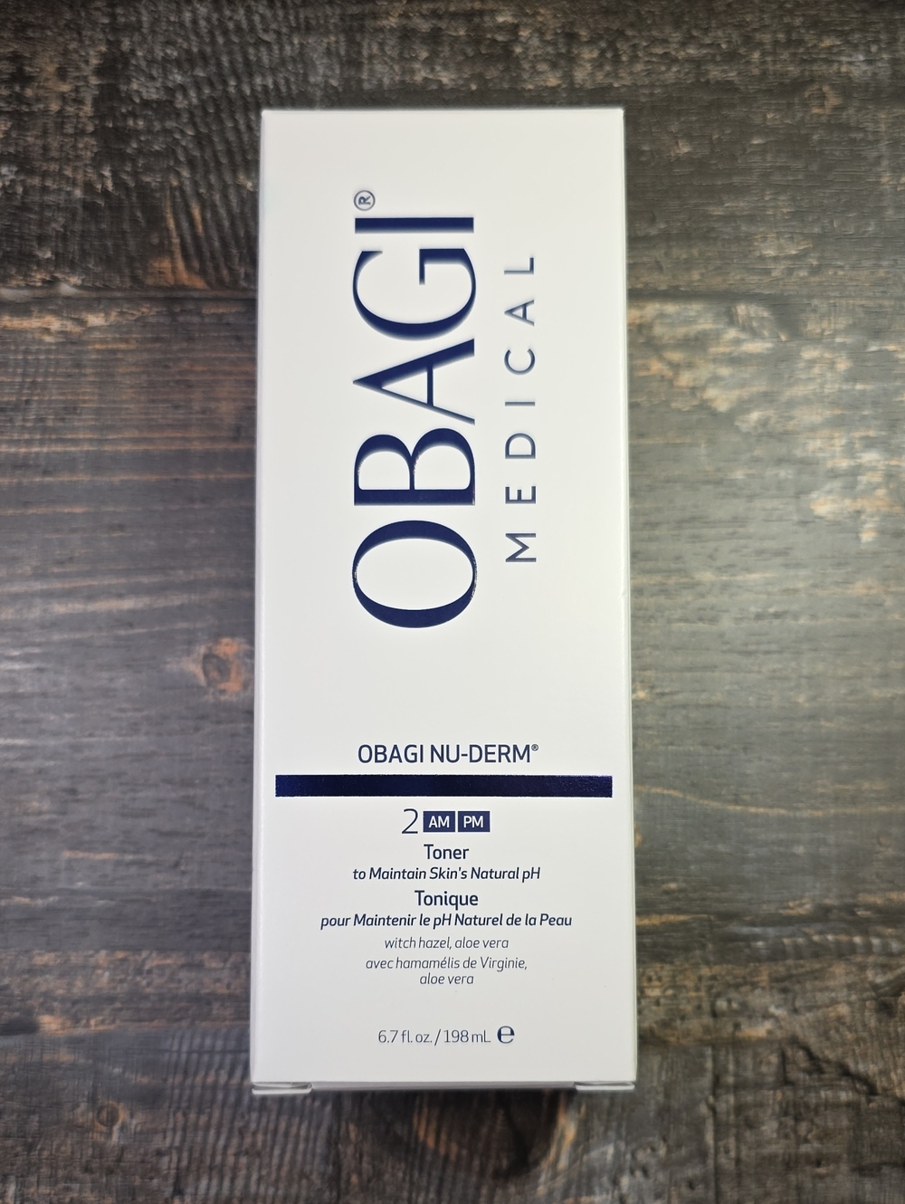 Obagi Medical Nu-Derm Toner 6.7 fl oz - White & Navy